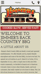 Mobile Screenshot of jimmersbbq.com